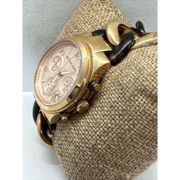 Michael Kors MK4269 Women's Gold Stainless Steel Analog Dial Quartz Watch JNA855 - Picture 2 of 11